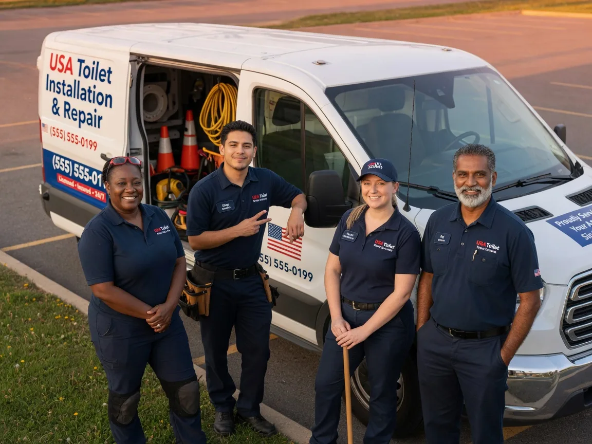 Toilet Installation company in Golden Eagle, IL